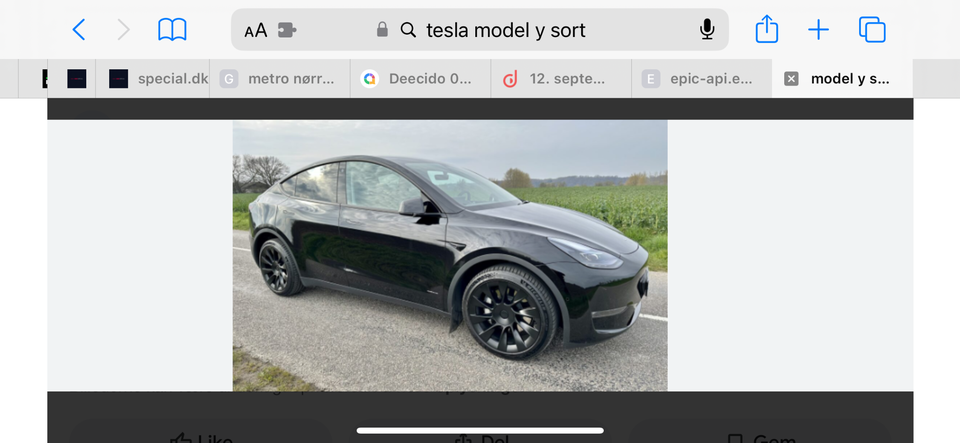 Tesla Model Y Long Range AWD 5d