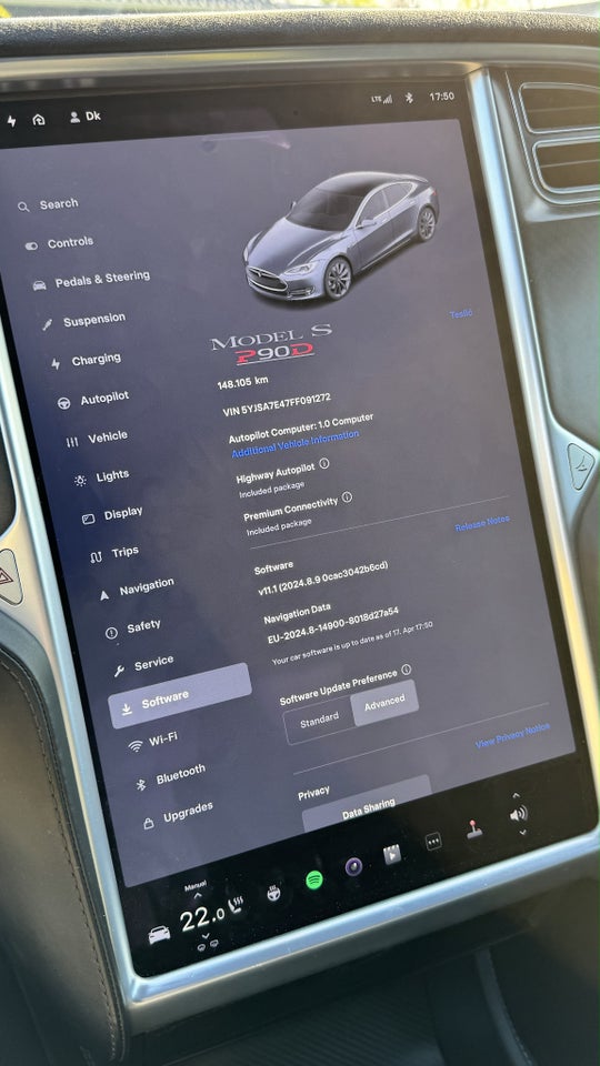 Tesla Model S P90D Ludicrous 5d
