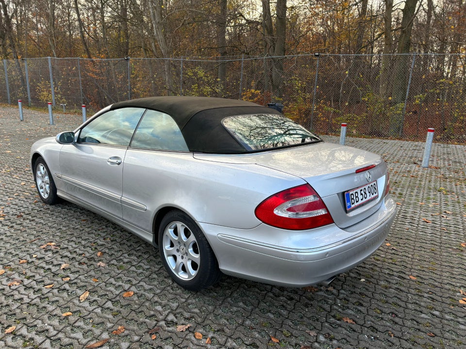 Mercedes CLK200 1,8 Kompressor Elegance Cabriolet aut. 2d