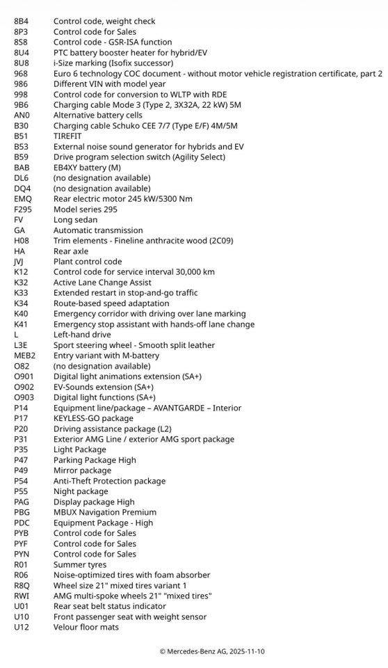 Mercedes EQE300 Avantgarde 4d