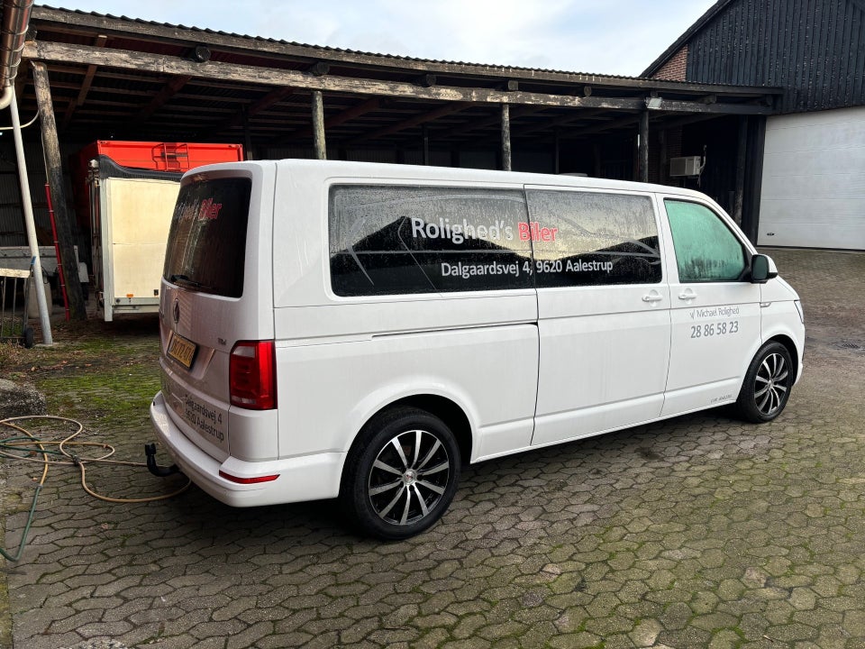 VW Transporter 2,0 TDi 204 Kassevogn DSG lang