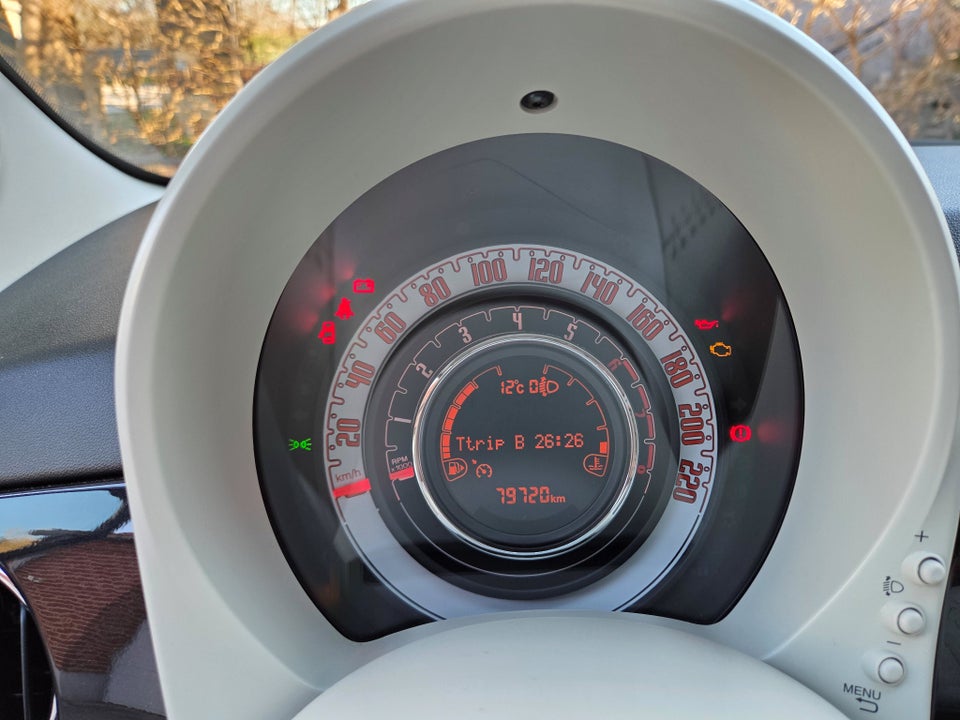 Fiat 500 0,9 TwinAir 80 Black Edition 3d