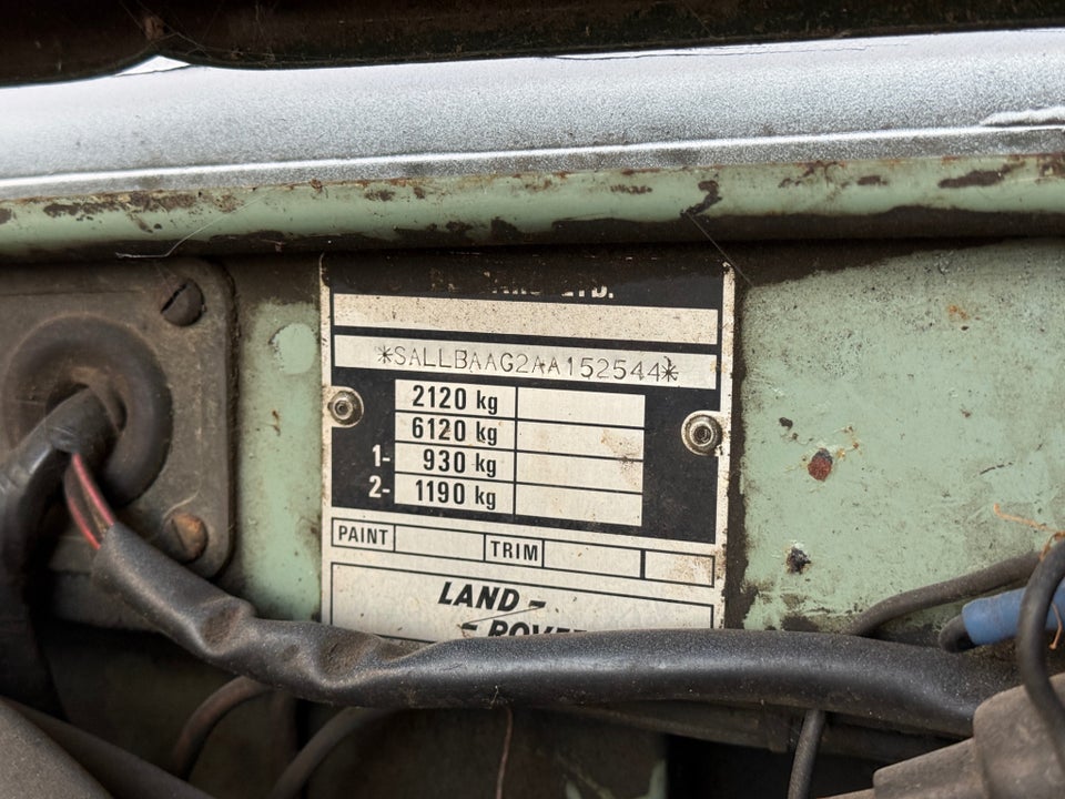 Land Rover Serie III 2,3 88" 2d