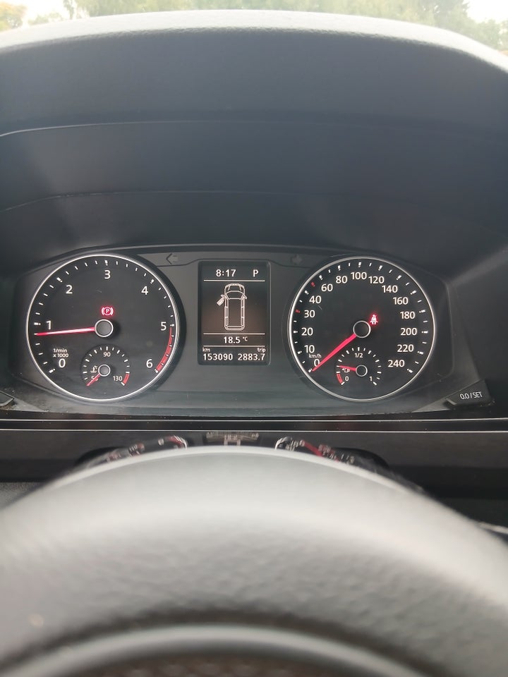 VW Transporter 2,0 TDi 150 Kassevogn DSG lang