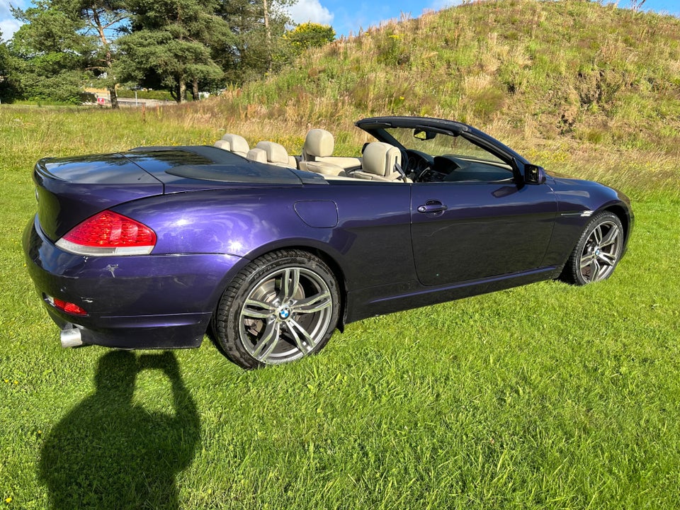 BMW 630i 3,0 Cabriolet Steptr. 2d