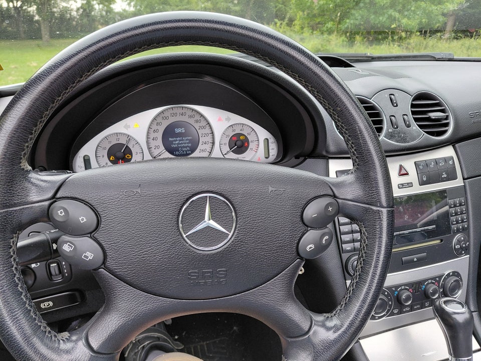 Mercedes CLK200 1,8 Kompressor Avantgarde Cabriolet aut. 2d