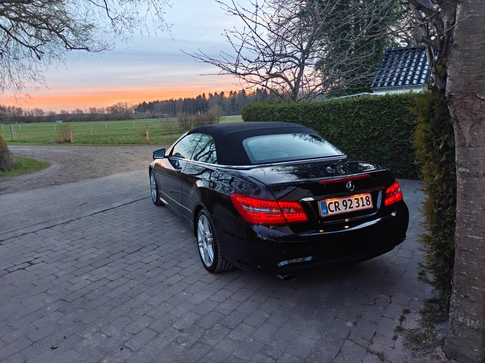 Mercedes E200 1,8 CGi Avantgarde Cabriolet aut. BE 2d