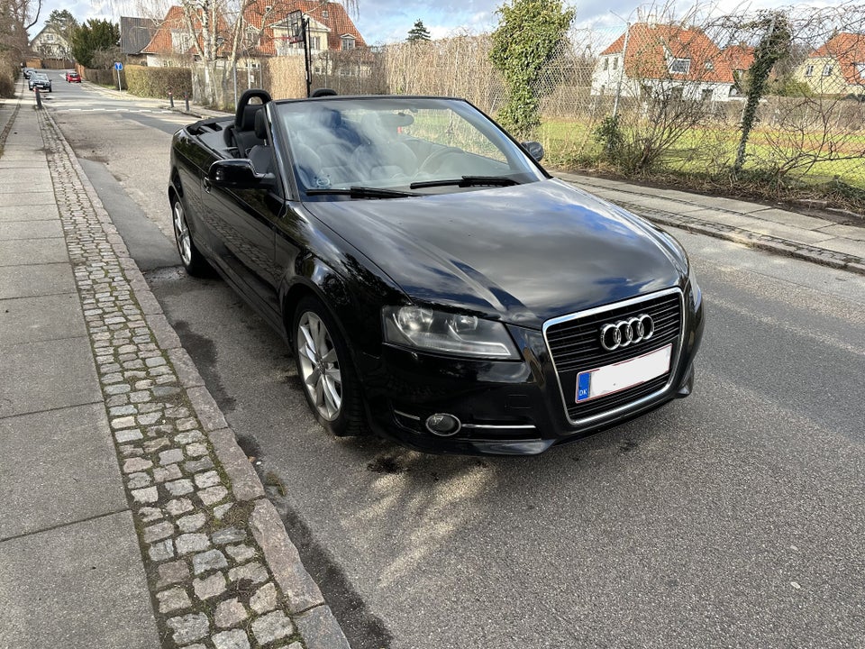 Audi A3 2,0 TFSi Ambition Cabriolet S-tr. 2d