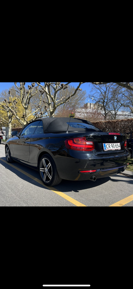 BMW 218i 1,5 Cabriolet aut. 2d