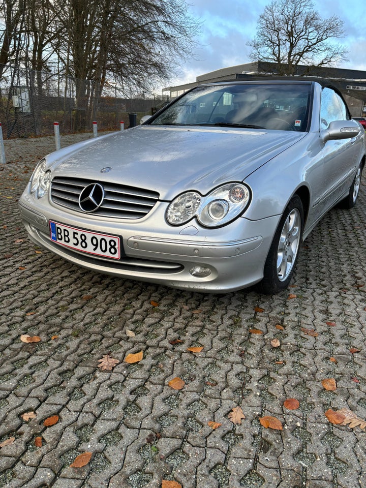 Mercedes CLK200 1,8 Kompressor Elegance Cabriolet aut. 2d