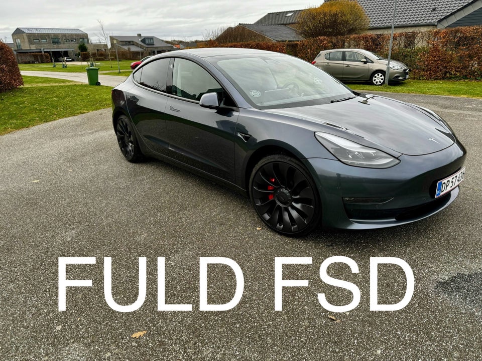 Tesla Model 3 Performance AWD 4d