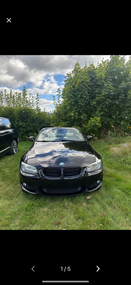 BMW 335i 3,0 Cabriolet aut. 2d