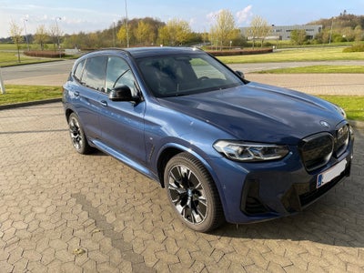 BMW iX3  Charged Plus M-Sport El aut. Automatgear modelår 2022 km 13000 Blå ABS airbag service ok fu