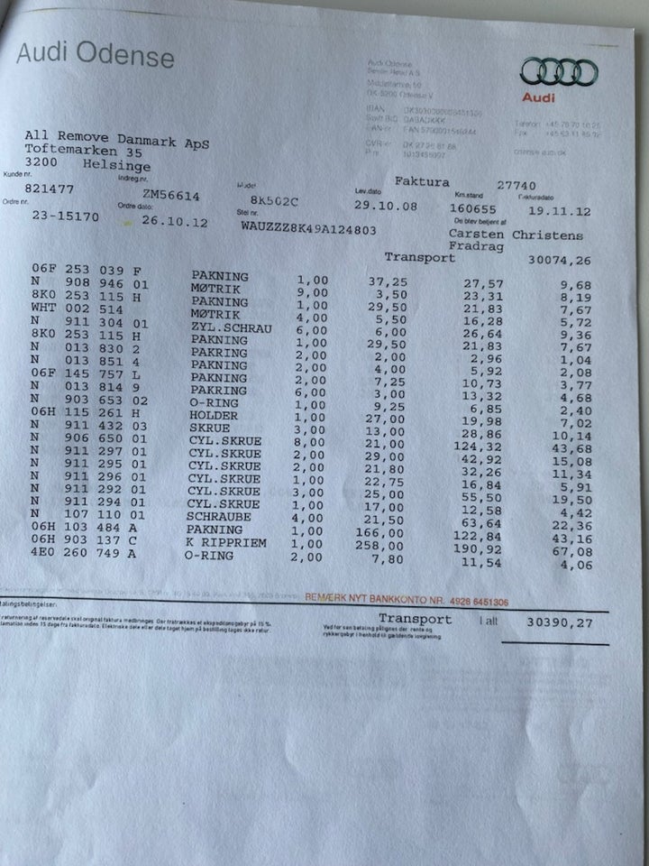 Audi A4 1,8 TFSi 160 Avant 5d