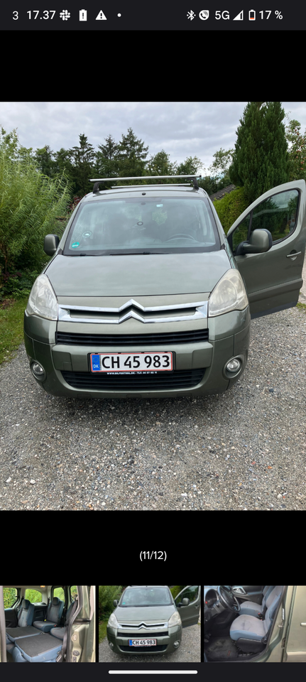Citroën Berlingo 1,6 HDi 110 Multispace 7prs 5d