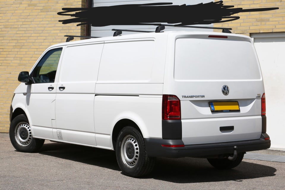 VW Transporter 2,0 TDi 84 Kassevogn lang