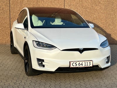 Tesla Model X  Ludicrous Performance AWD El 4x4 4x4 aut. Automatgear modelår 2020 km 37000 Hvid ABS 