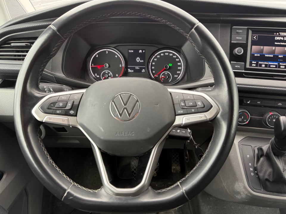 VW Transporter 2,0 TDi 150 Kassevogn DSG lang