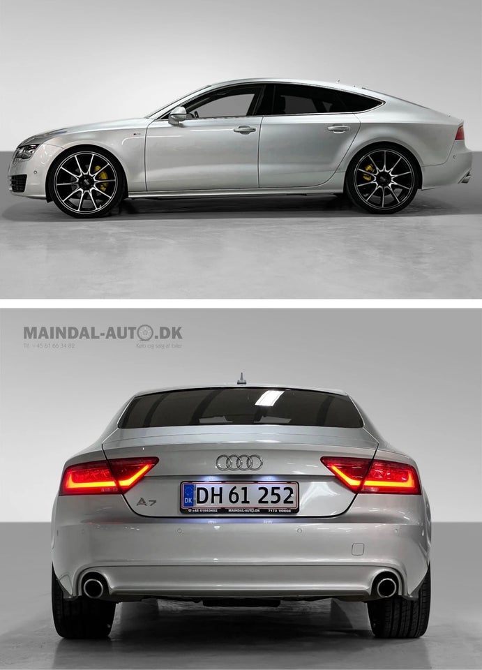 Audi A7 3,0 TDi 245 S-line Sportback quattro S-tr. 5d