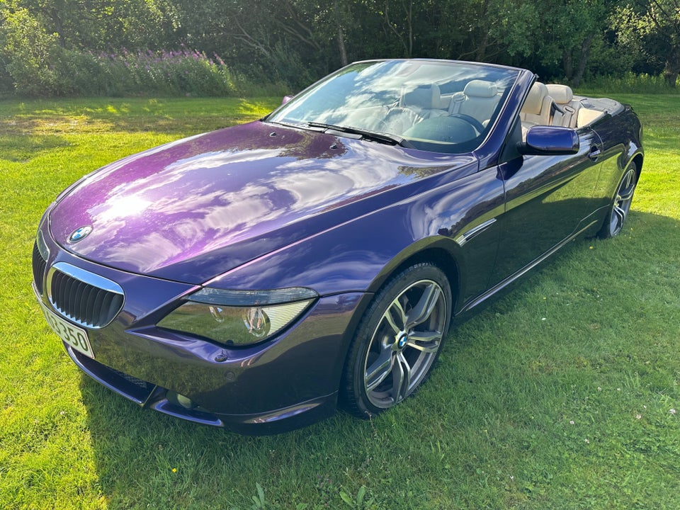 BMW 630i 3,0 Cabriolet Steptr. 2d