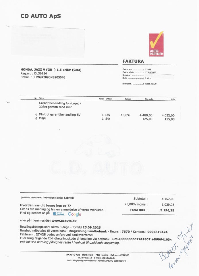 Honda Jazz 1,5 i-MMD Executive eCVT 5d