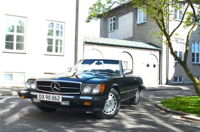 Mercedes 380 SL 3,8 Cabriolet aut. Benzin aut. Automatgear modelår 1981 km 102000 Sort service ok pa