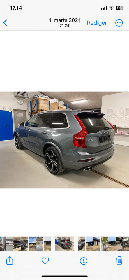 Volvo XC90 2,0 D5 235 R-Design aut. AWD 7prs 5d