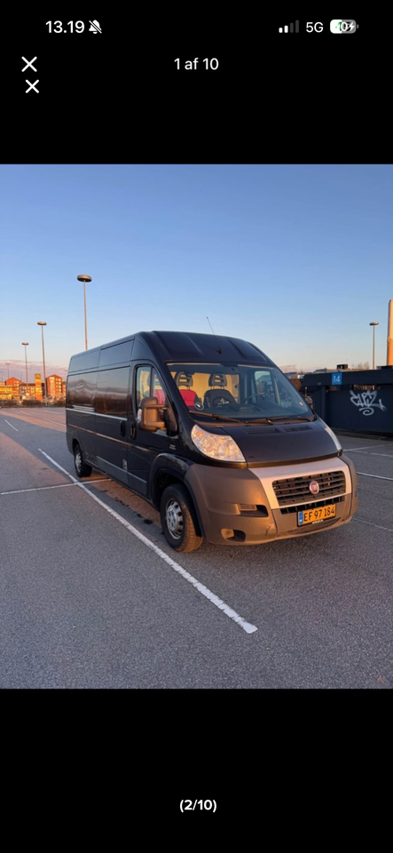 Fiat Ducato 35 Maxi 2,3 MJT 150 Kassevogn L4H2