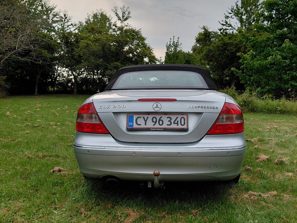 Mercedes CLK200 1,8 Kompressor Avantgarde Cabriolet aut. 2d