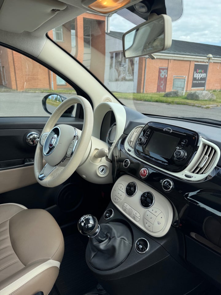 Fiat 500 0,9 TwinAir 80 Black Navigator 3d