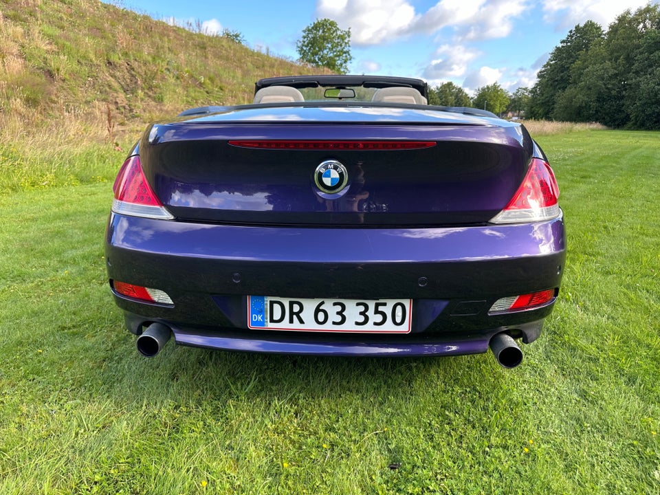 BMW 630i 3,0 Cabriolet Steptr. 2d