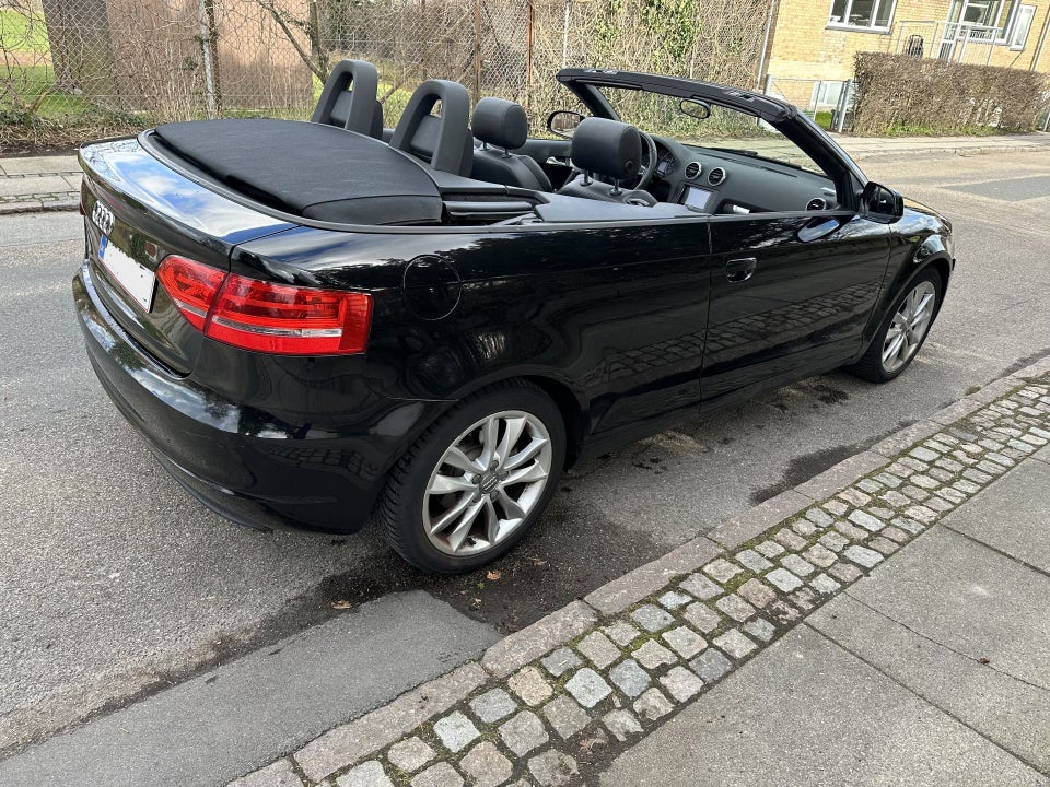 Audi A3 2,0 TFSi Ambition Cabriolet S-tr. 2d