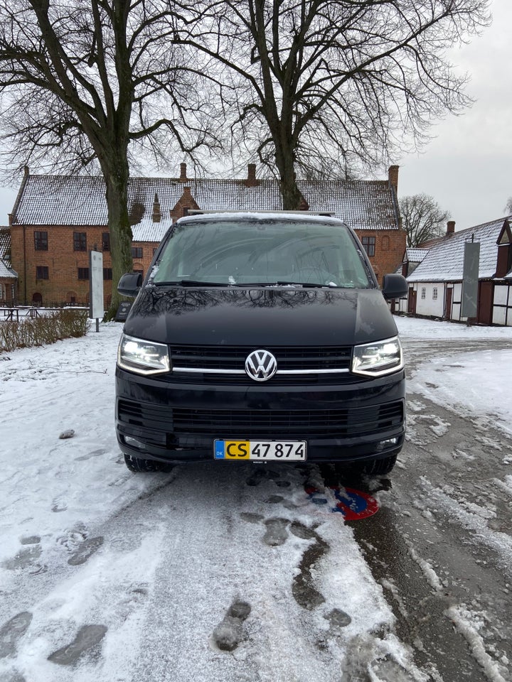 VW Transporter 2,0 TDi 180 Kassevogn DSG lang