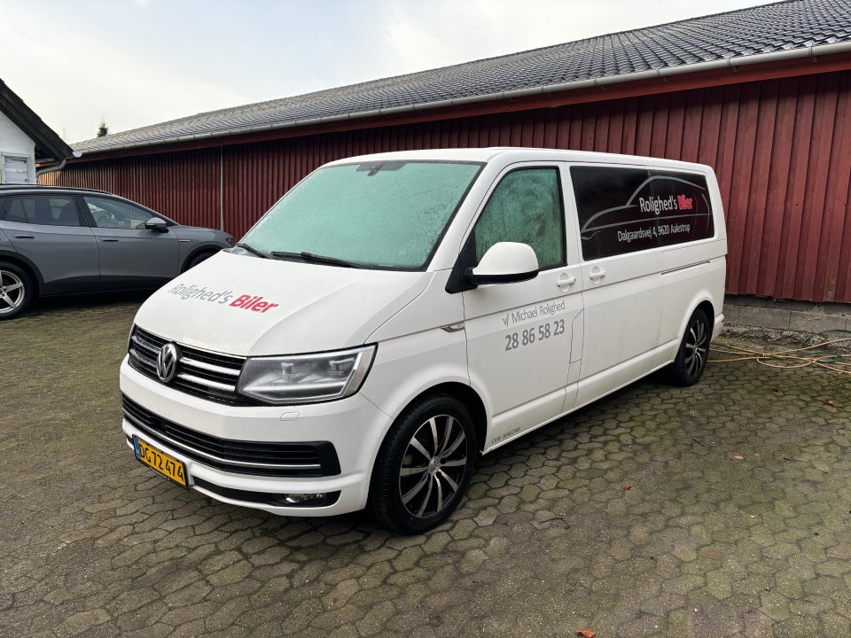 VW Transporter 2,0 TDi 204 Kassevogn DSG lang