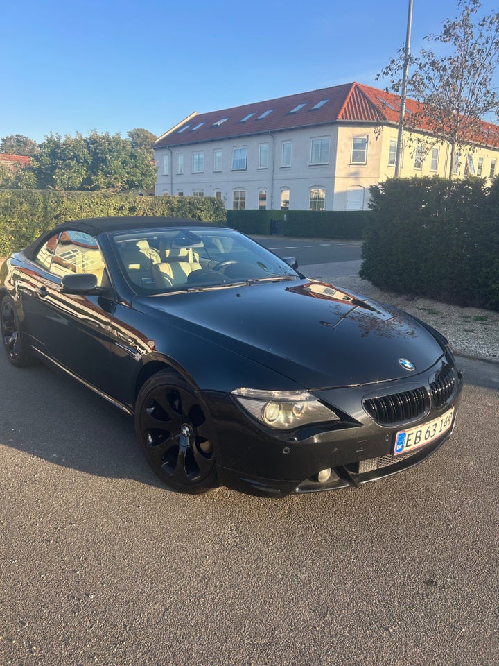 BMW 630i 3,0 Cabriolet 2d