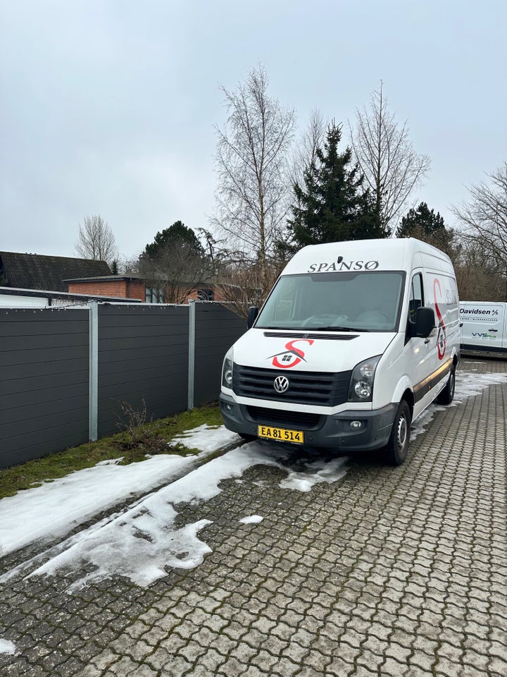 VW Crafter 2,0 TDi 163 Kassevogn M