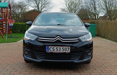 Citroën C4 1,6 e-HDi 115 Seduction Diesel modelår 2013 km 191000 Sort ABS airbag service ok full, Tr