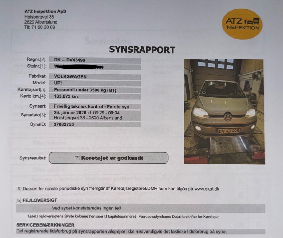 VW Up! 1,0 MPi 60 Move Up! ASG BMT 5d