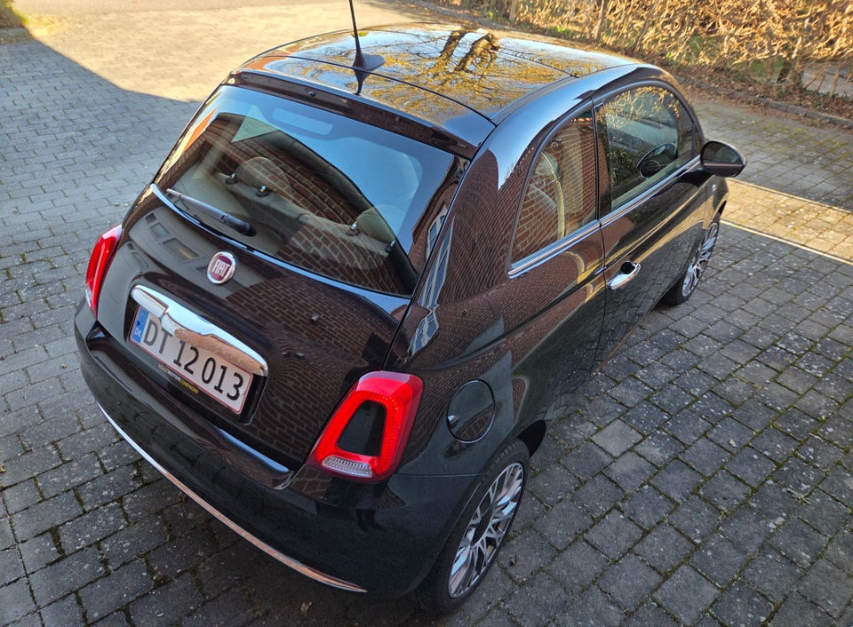 Fiat 500 0,9 TwinAir 80 Black Edition 3d