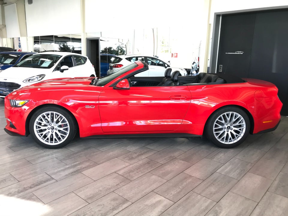 Ford Mustang 5,0 V8 GT Convertible aut. 2d