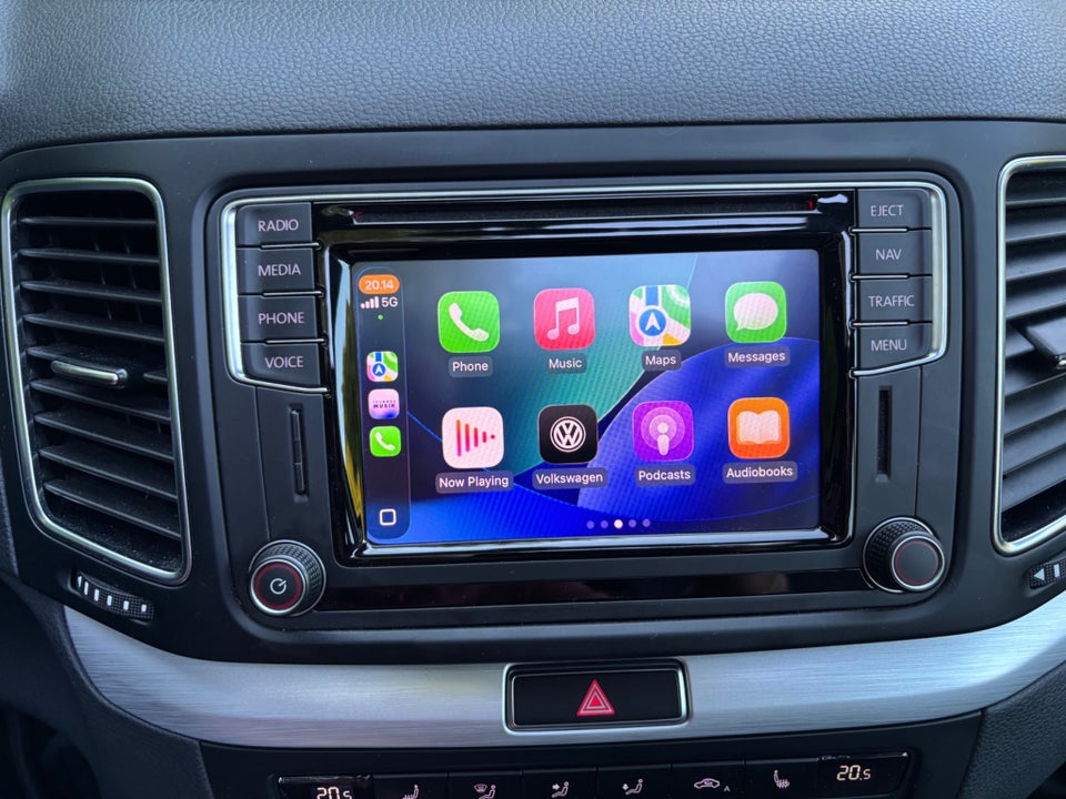 VW Sharan 1,4 TSi 150 Comfortline+ DSG 5d
