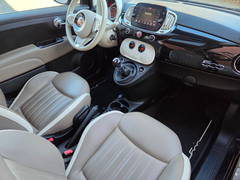 Fiat 500 0,9 TwinAir 80 Black Edition 3d