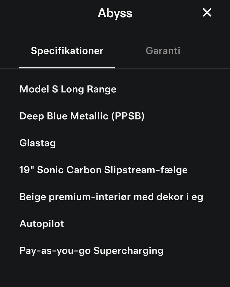 Tesla Model S Long Range AWD 5d