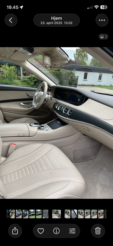 Mercedes S500 e 3,0 aut. lang 4d