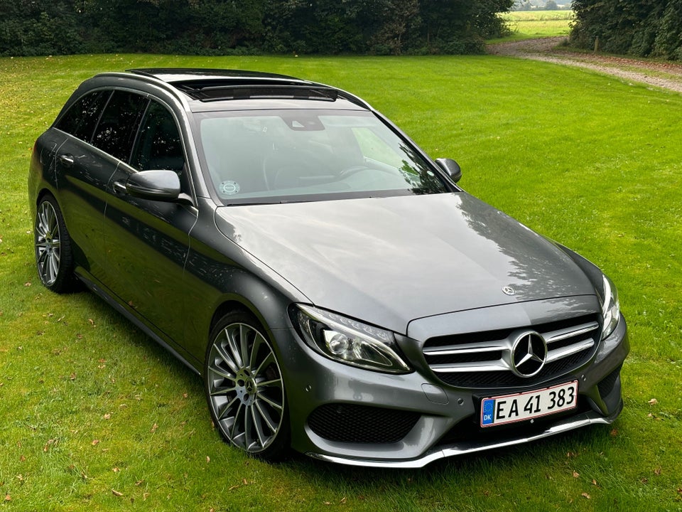 Mercedes C220 d 2,2 AMG Line stc. aut. 5d