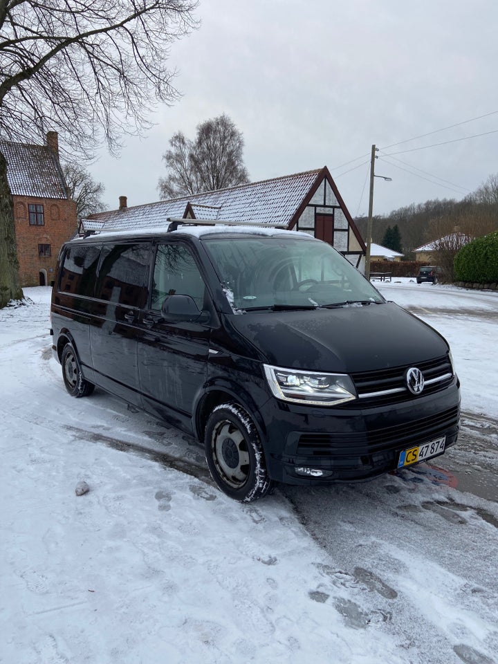 VW Transporter 2,0 TDi 180 Kassevogn DSG lang