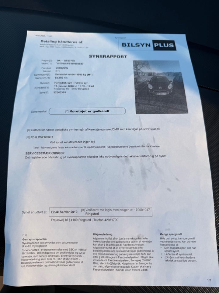 Citroën C1 1,0i Seduction 5d