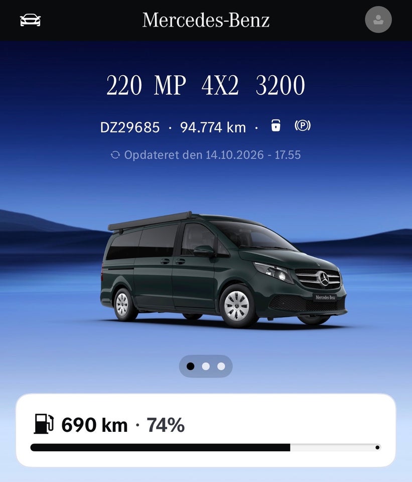 Mercedes V220 d 2,0 Marco Polo aut.