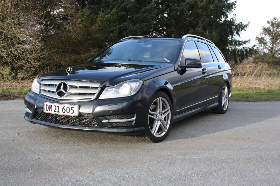 Mercedes C220 2,2 CDi AMG Line stc. aut. 5d