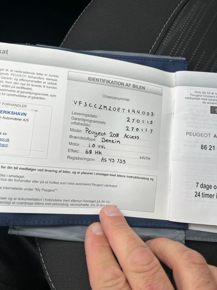 Peugeot 208 1,0 VTi Access 5d